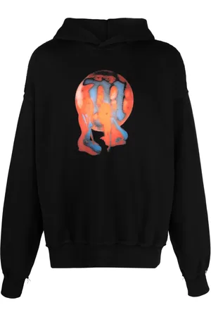 MISBHV She Is My Weakness graphic-print hoodie