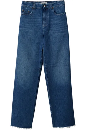 Miu Miu Five-pocket straight-leg jeans