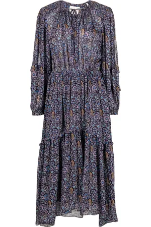 Isabel Marant Naema floral-print midi dress