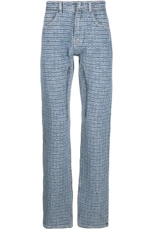 Givenchy 4G-motif straight-leg jeans