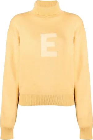FEAR OF GOD Embroidered-logo turtleneck jumper