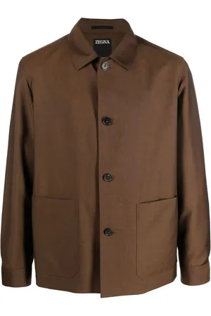 Ermenegildo Zegna Button-down fastening shirt jacket