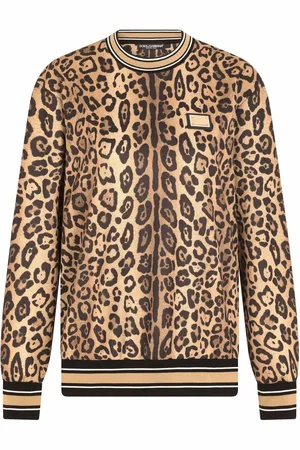 Dolce & Gabbana Leopard-print jersey sweatshirt