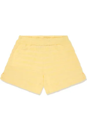 Emporio Armani Logo-jacquard cotton-blend shorts