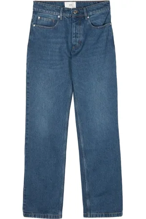 Ami Mid-rise straight-leg jeans