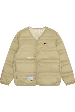 A Bathing Ape Reversible camouflage-pattern down jacket
