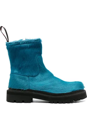 Camper Eki calf-hair ankle boots
