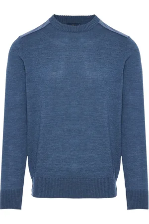 Paul & Shark Logo-patch wool jumper