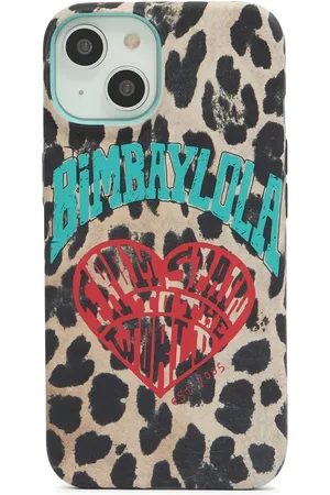 Bimba y Lola Leopard-print iPhone 15 case