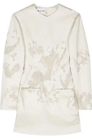 REMAIN Floral-print mini dress