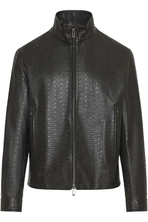 Emporio Armani Logo-debossed jacket