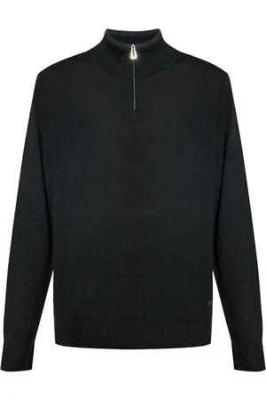 Paul Smith Merino wool half-zip sweater