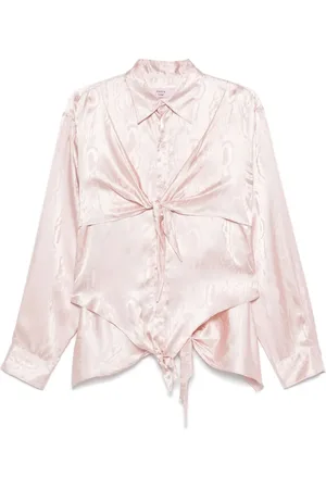 MARTINE ROSE Knotted shirt
