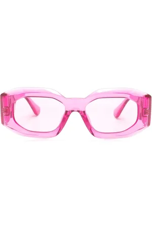 VERSACE Medusa Biggie transparent-design sunglasses
