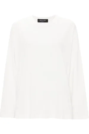 Fabiana Filippi Panelled longsleeved T-shirt