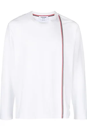 Thom Browne RWB stripe cotton T-shirt