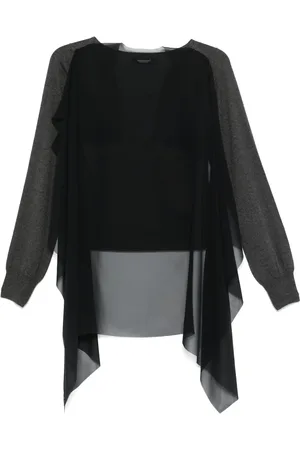 UNDERCOVER Cape-insert sweater