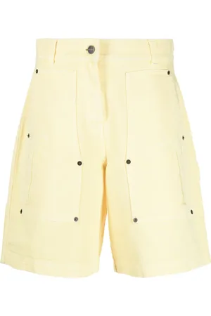 Palm Angels Embroidered palm tree shorts