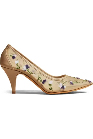 Khaite The River 75mm mesh pumps