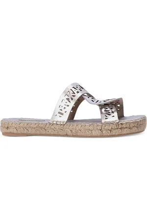 Karl Lagerfeld Souk Interlock espadrille slides
