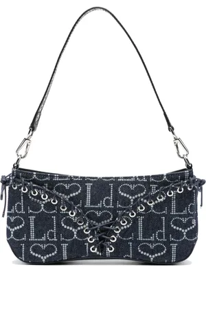 Ludovic De Saint Sernin The Cleavage denim shoulder bag