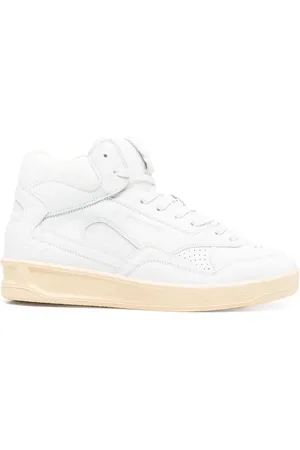 Jil Sander Gum-sole high-top sneakers