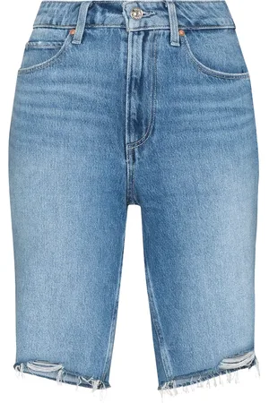 Paige Robbie denim bermuda shorts