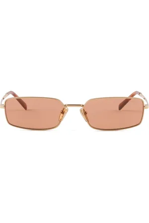 Prada Thin rectangle-frame sunglasses