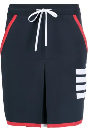 Thom Browne 4-Bar box pleat miniskirt