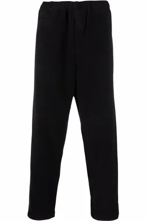 UNDERCOVER X Evangelion manga-embroidery track pants