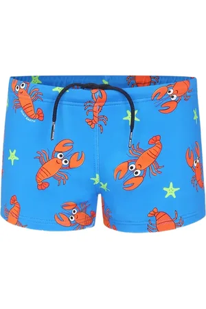 MC2 SAINT BARTH Crab-print swim shorts