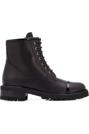 MALONE SOULIERS Chunky lace-up leather boots