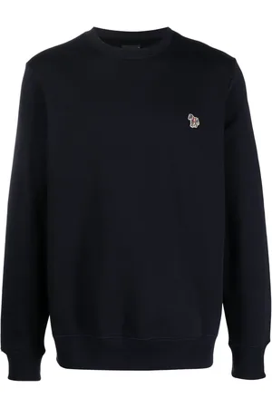 Paul Smith Zebra-patch organic cotton sweatshirt