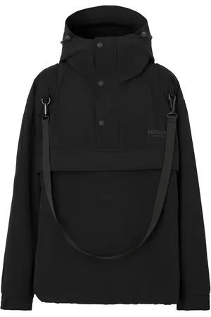 Burberry Logo-print oversized windbreaker
