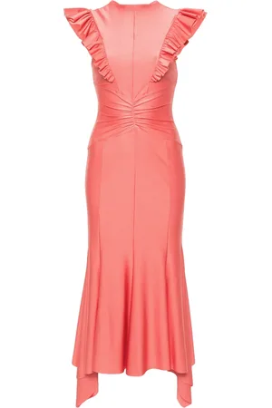 Serafini Ruffled midi dress