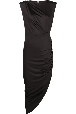 VERONICA BEARD Merrith draped midi dress