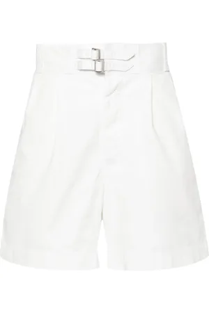 Ralph Lauren Belted cotton shorts