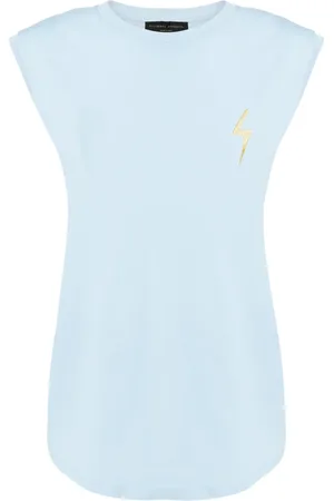Giuseppe Zanotti Ursella Thunderbolt-embroidered tank top