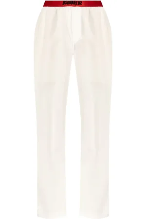 Dsquared2 Logo-waistband cotton lounge trousers