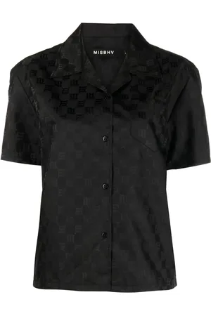MISBHV Monogram-print short-sleeve shirt