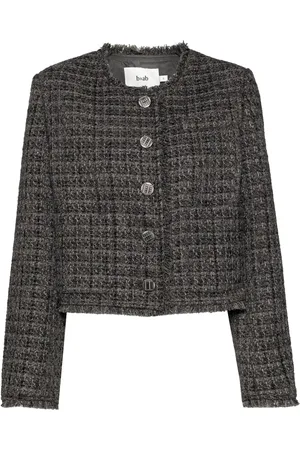 B+AB Tweed cropped jacket