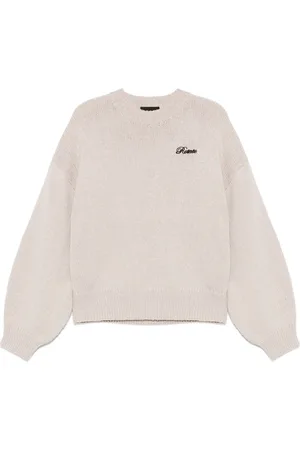 ROTATE Ribbed-knit crew-neck sweater
