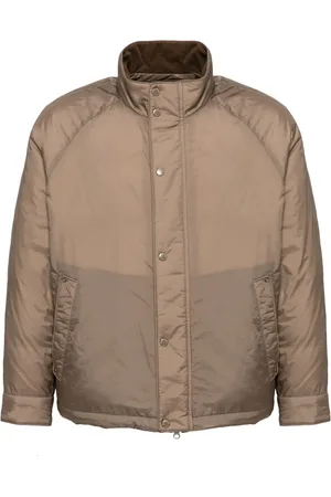 MAN ON THE BOON. Drawstring hem padded jacket