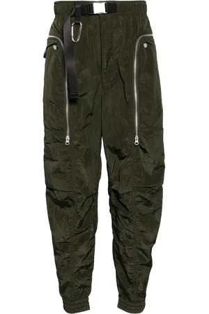 Spoonyard Belted tapered trousers
