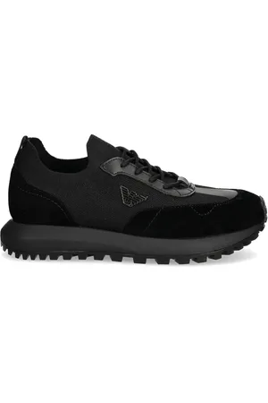 Emporio Armani Logo-plaque sneakers