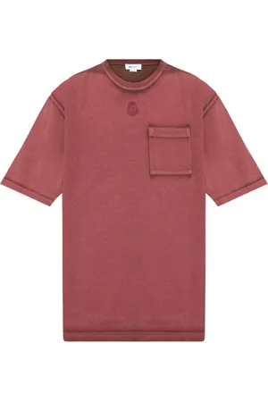Alexander McQueen Logo-embroidered T-shirt