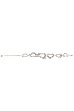 AREA Crystal link necklace