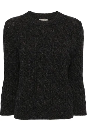 N.PEAL Cable-knitted jumper