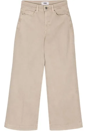 Paige Anessa high-rise cropped jeans