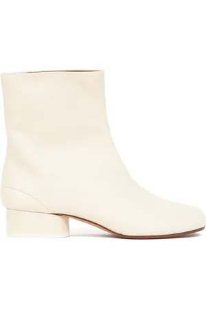 Maison Margiela Tabi 30mm leather ankle boots